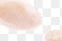 Png background with nude cream color stains watercolor