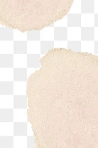 Background png of beige watercolor stains in pastel