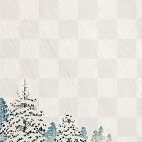 Pine trees background design element