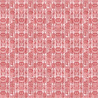 Vintage red islamic pattern transparent background, featuring public domain artworks