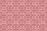 Vintage red islamic pattern transparent background, featuring public domain artworks