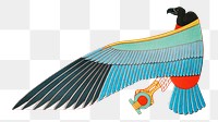 Ancient Egyptian Nekhbet png sticker