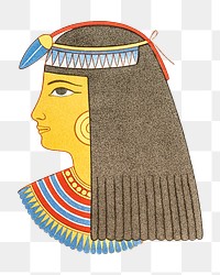 Ancient Egyptian goddess png sticker