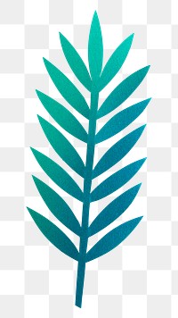 Rowan leaf 3d png paper craft