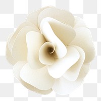 White rose png paper craft