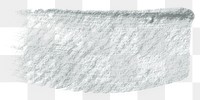 Metallic gray brush stroke transparent png