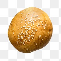 An organic homemade fresh sesame bun