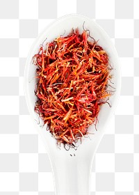 Png red herbs sticker, food photography, transparent background