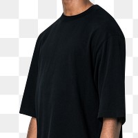 Oversized t-shirt png, realistic design