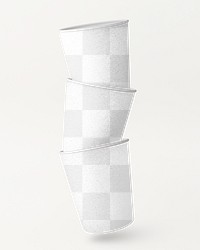 Png paper cup mockup transparent