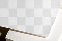 Blank paper png for letterhead, on white background