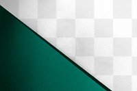 Blank paper png for letterhead, on green background
