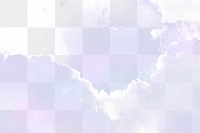 Png cloud background, pastel transparent design