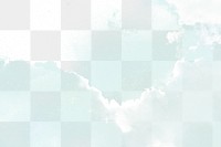 Png cloud background, pastel transparent design