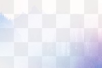 Png aesthetic landscape background, gradient transparent design