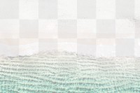 Beach png background, nature transparent design