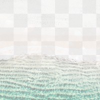 Beach png background, nature transparent design