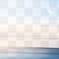 Beach png background, nature transparent design