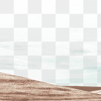 Png landscape background, nature transparent design