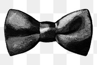 Bow tie png illustration on transparent background