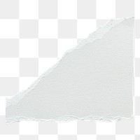 Gray paper scrap png texture, transparent background 