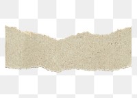 Ripped paper scrap png, transparent background