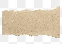 Torn paper scrap png, transparent background