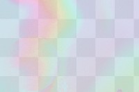 Colorful iridescent png overlay, transparent background