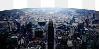 Skyscraper png, city skyline & office buildings, transparent background