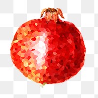 Pomegranate crystallized style overlay