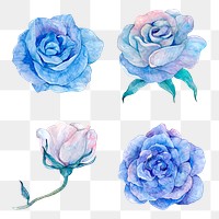 Blue Flower PNG Images | Free Vectors, PNGs, Mockups & Backgrounds