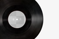 Music vinyl record mockup png for artists