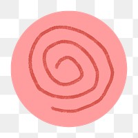 Instagram story highlight spiral icon transparent png