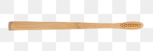 Natural bamboo toothbrush design element