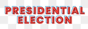 Png presidential election multiply font text typography