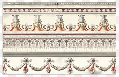 PNG Elegant classical architectural ornamentation