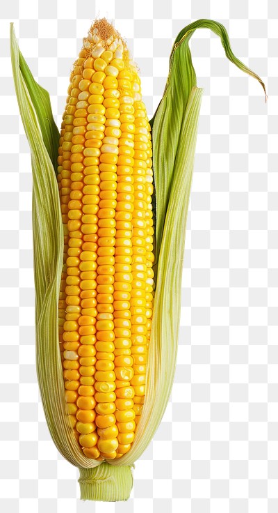 PNG Fresh yellow corn on cob