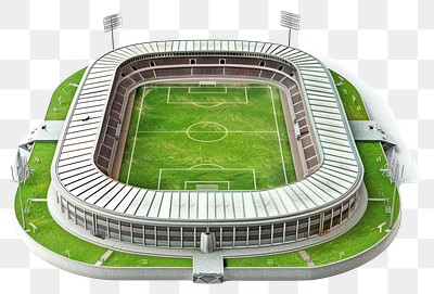 PNG Modern football stadium design