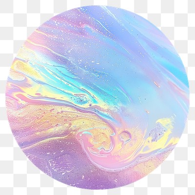 PNG Colorful abstract circular gradient