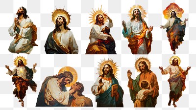 PNG devine Jesus Christ, transparent background