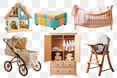 PNG Baby furniture, transparent background