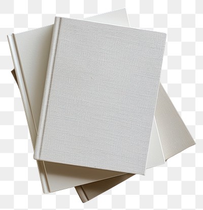 PNG Elegant blank hardcover books stack