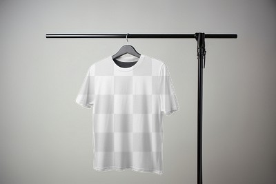 PNG hanging t-shirt, transparent design