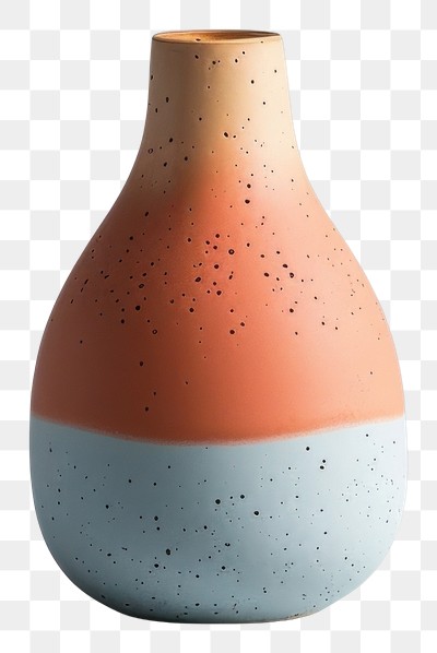 PNG Modern minimalist ceramic vase