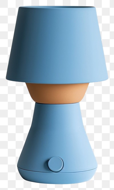 PNG Modern blue table lamp design