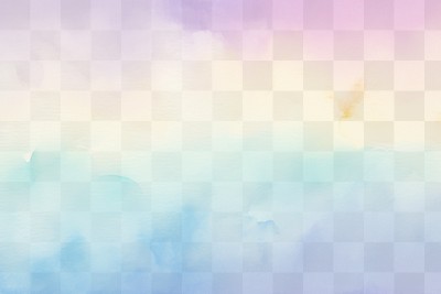 Vibrant watercolor gradient  png paint texture overlay, transparent background