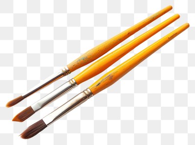 PNG Paint brushes tools white paintbrushes.