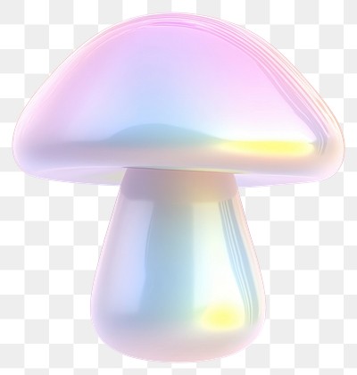 PNG Capped Mushroom mushroom colors illustration.