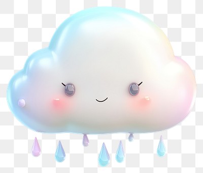 PNG Cloud pastel colors cloud.