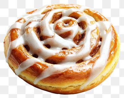 PNG Cinnamon bun cinnamon dessert pastry.